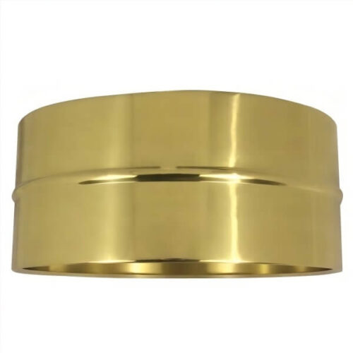 Brass Snare Drum Shell with Bearing Edge